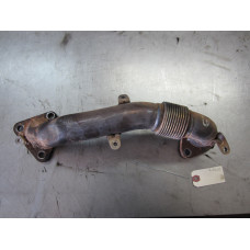 21D025 Left Up-Pipe For 07-10 Chevrolet Silverado 2500 HD  6.6  Duramax Diesel